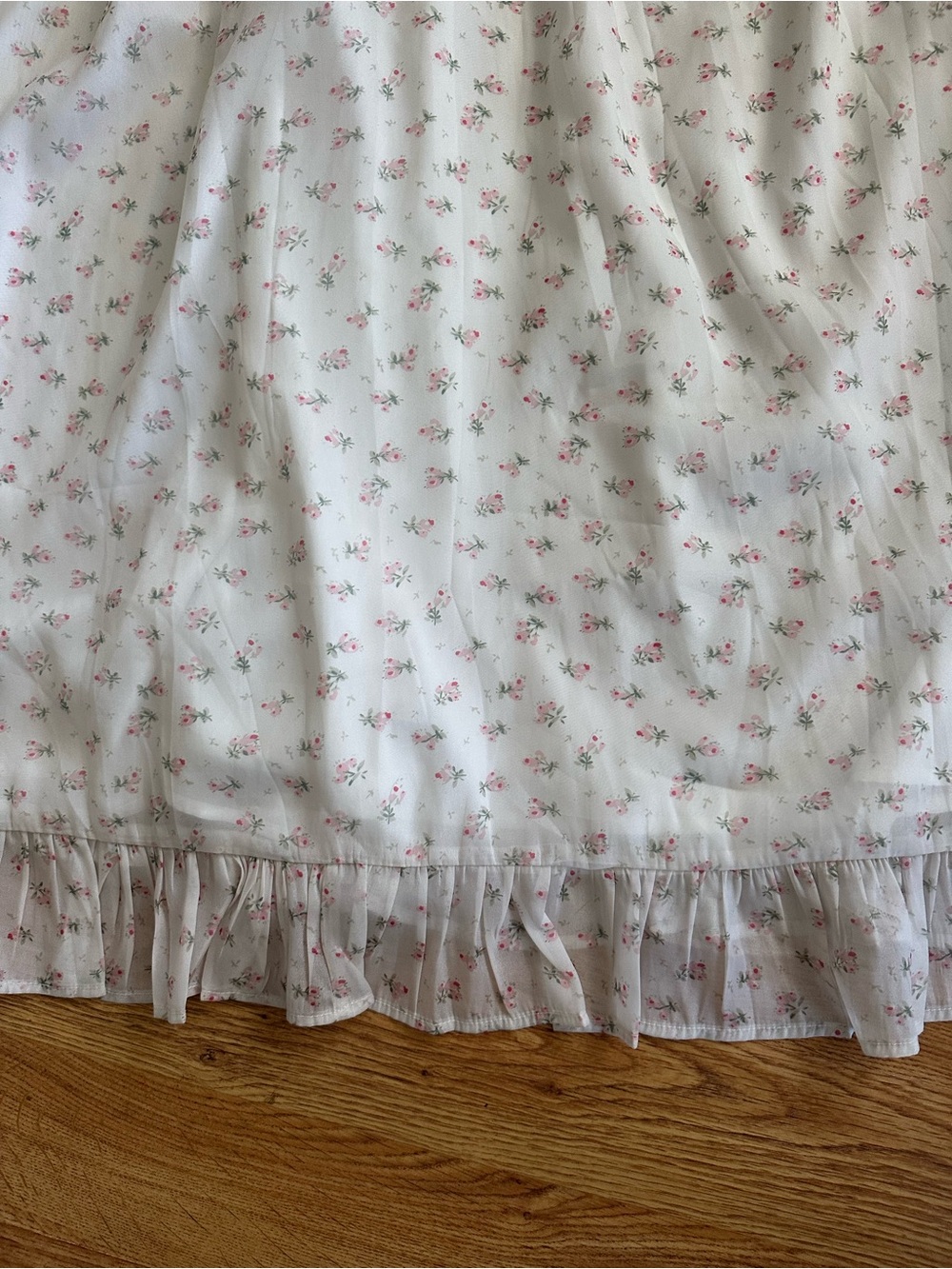 DREAM Sister Jane White Pink Floral Cami Maxi Dress M - Picture 12 of 16